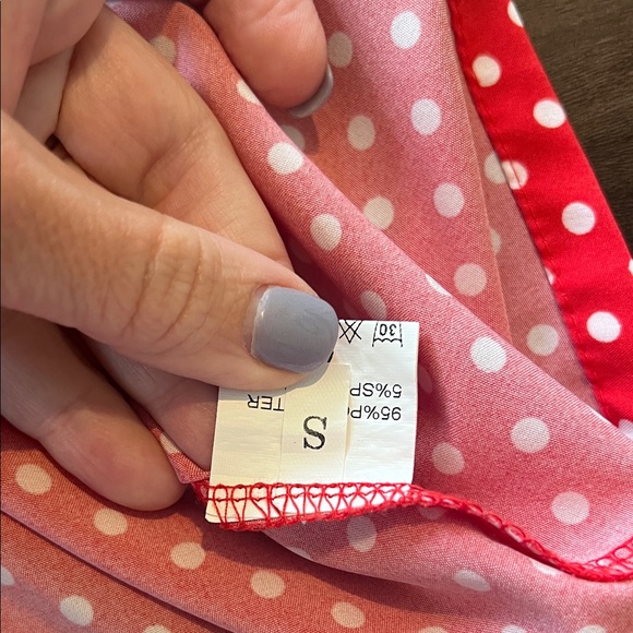 Red Polka Dot Dress - Picture 2 of 5